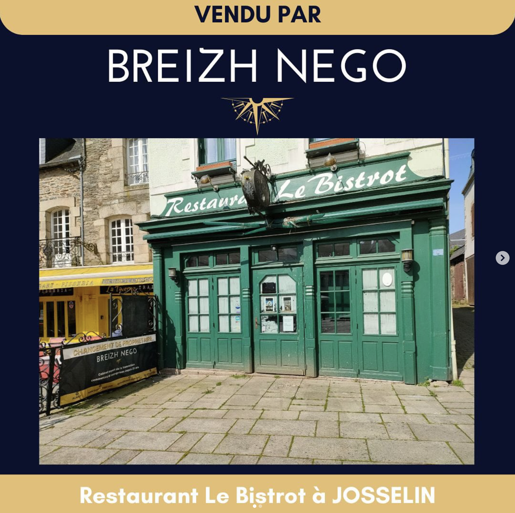 Bar Brasserie Le Bistrot JOSSELIN