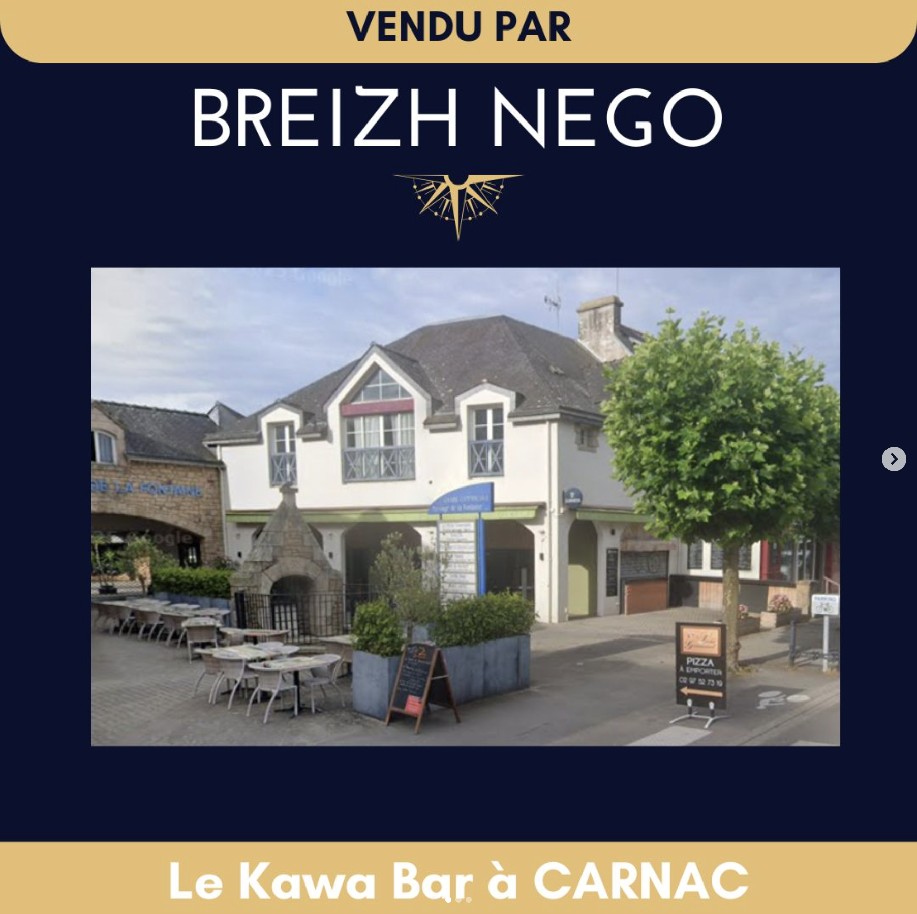 Bar Le Kawa à Carnac