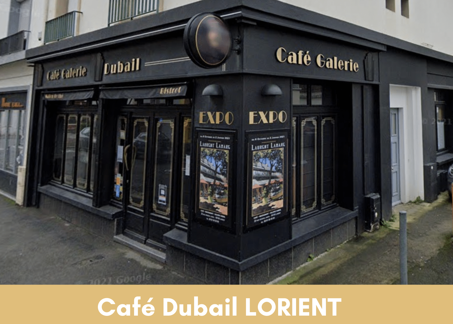 Café Galerie Dubail à LORIENT