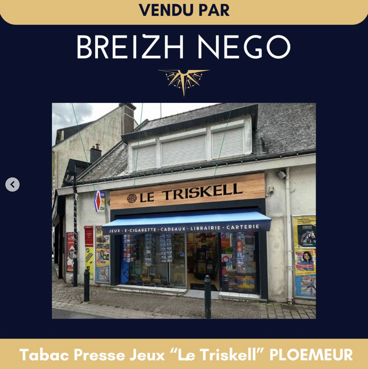 Tabac Presse Le Triskell PLOEMEUR